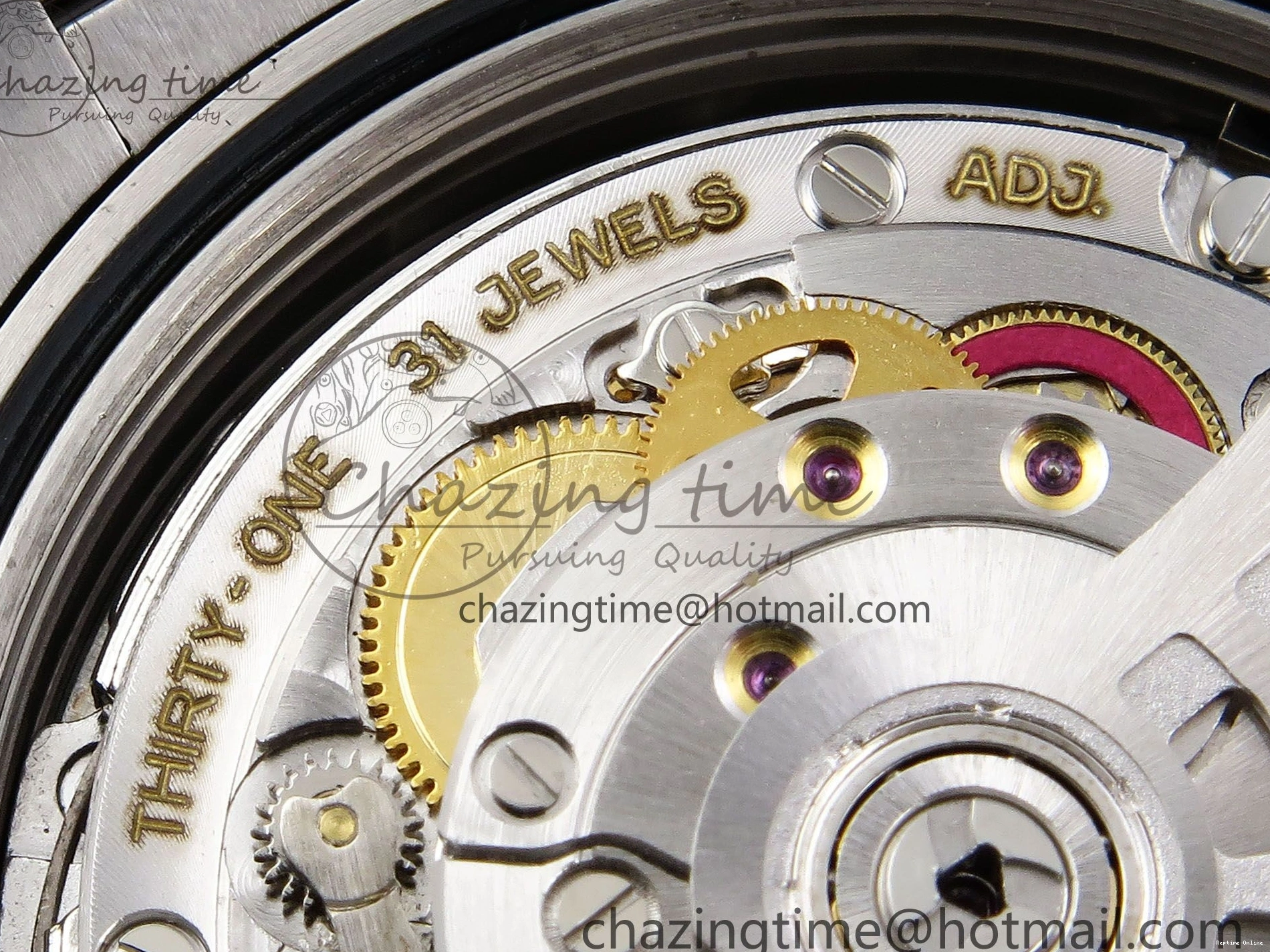 0213 Classic DayDate 40 SS JDF 904L Steel Black Roman Dial on President Bracelet VR3255 V3 (Gain Weight) 1434